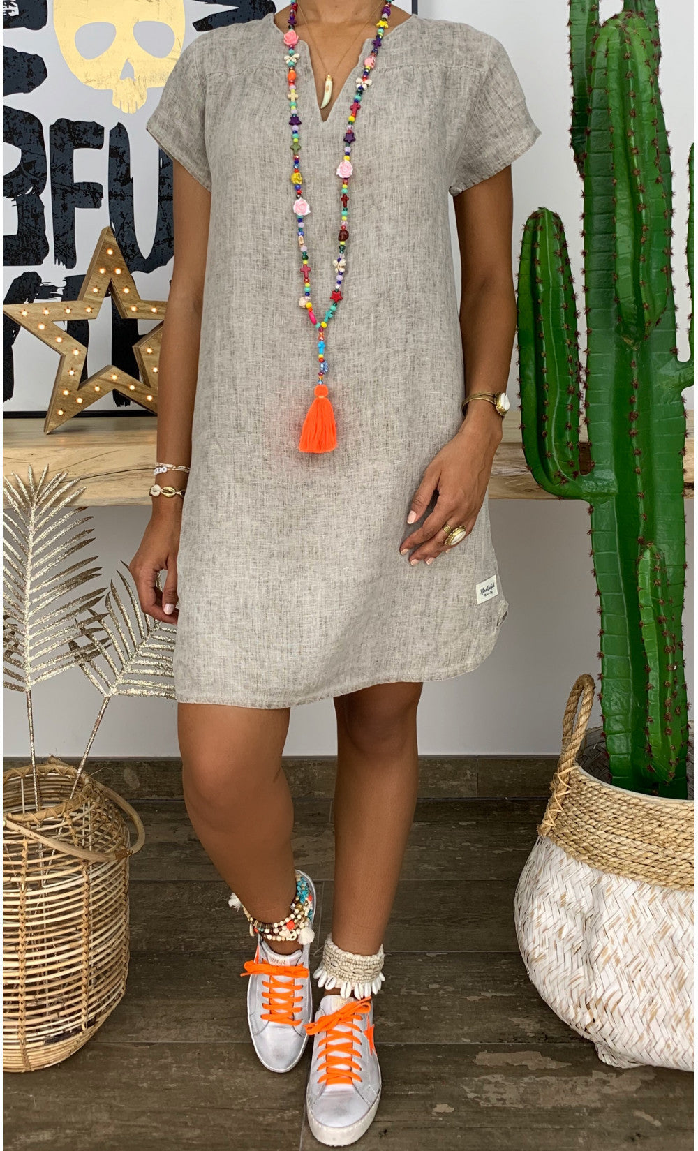 Linen Summer Dress