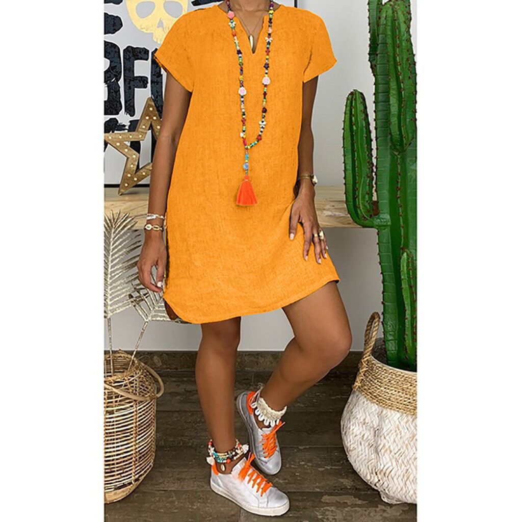 Linen Summer Dress