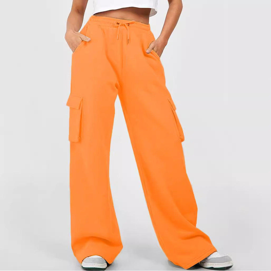Casual Straight Loose Long Pants