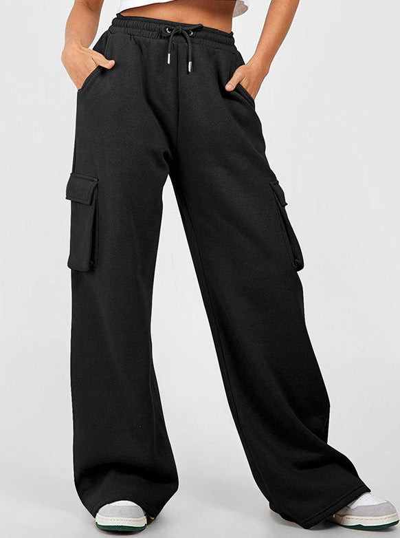 Casual Straight Loose Long Pants